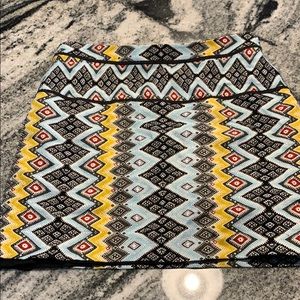 Colorful pencil skirt